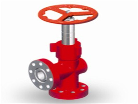 Manual needle throttle valve